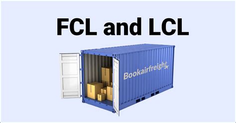 fcl or lcl shipment